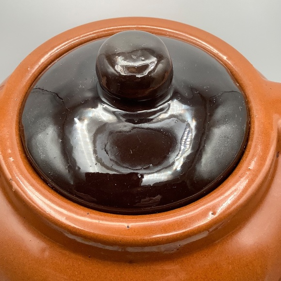 Vintage 5 QUART Bean Pot. SUNBURST CERAMICS Ltd. Alberta Canada. Circa 1960-1975 - Picture 3 of 6